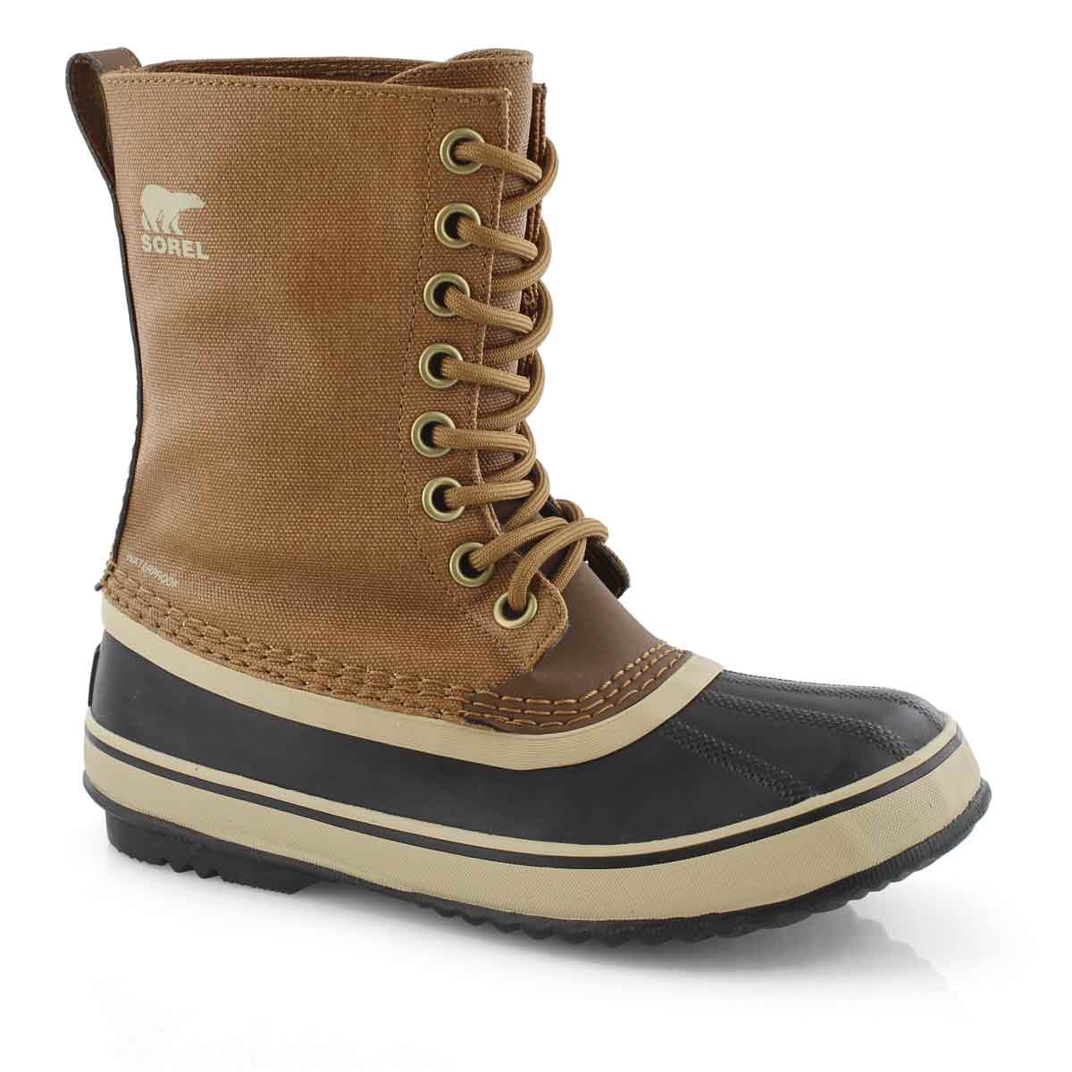 Lds 1964 CVS cml brn wtpf winter boot