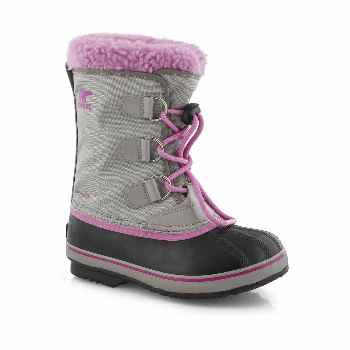 Grls Yoot Pac Nylon gry wtpf snow boot