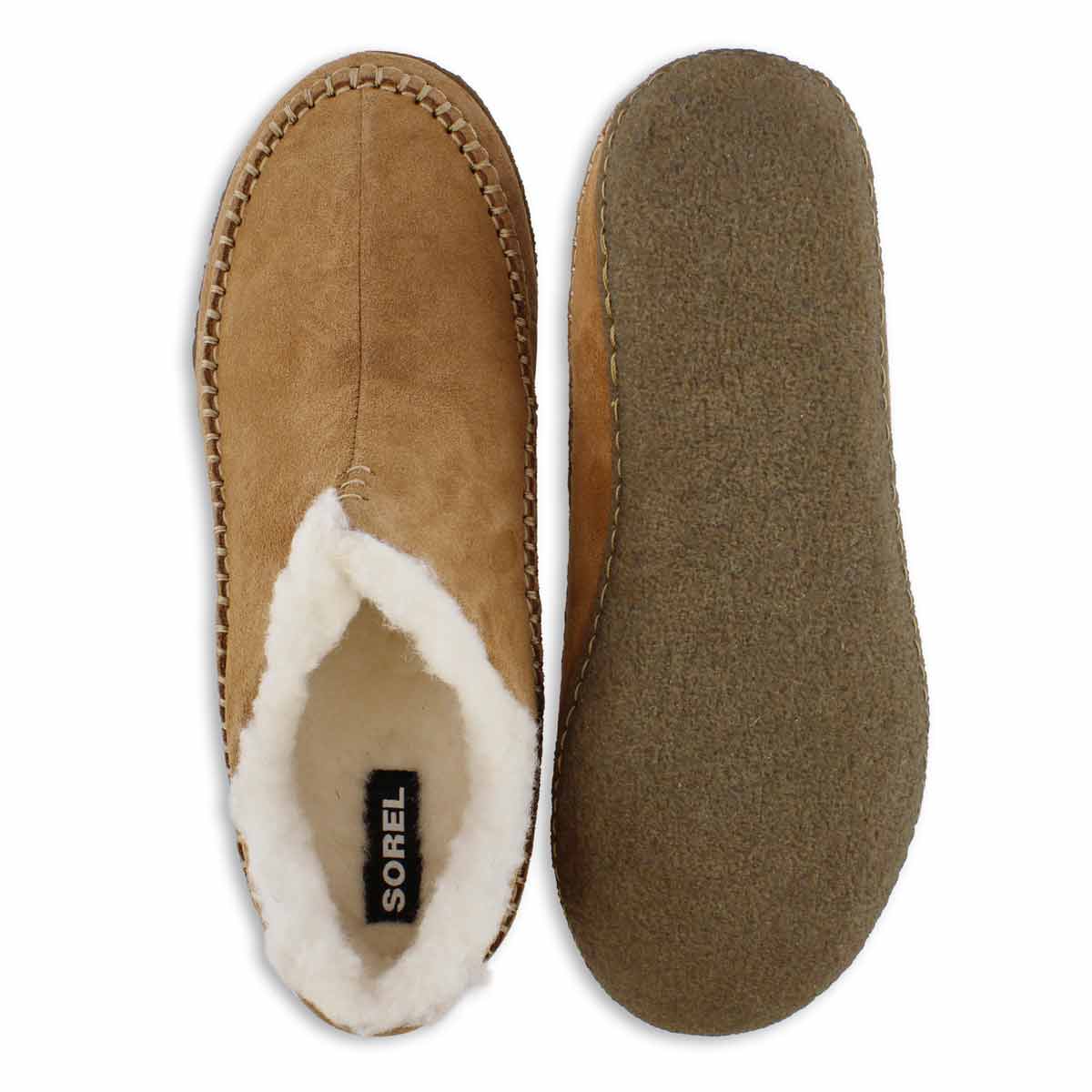 Sorel Men S Manawan Ii Elk Slippers Softmoc Com