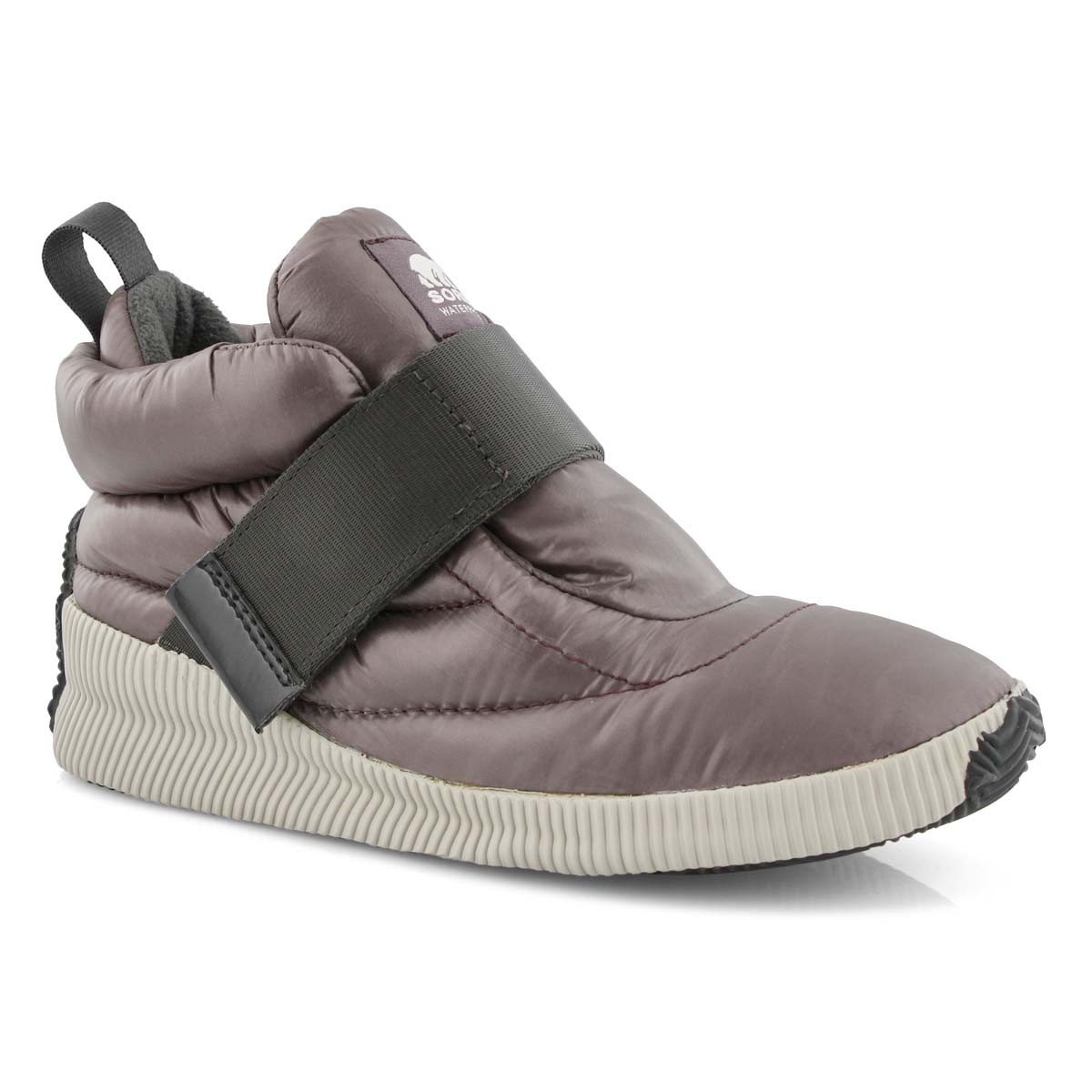 Lds Out'NAboutPuffy prpl/sge wp ankle bt