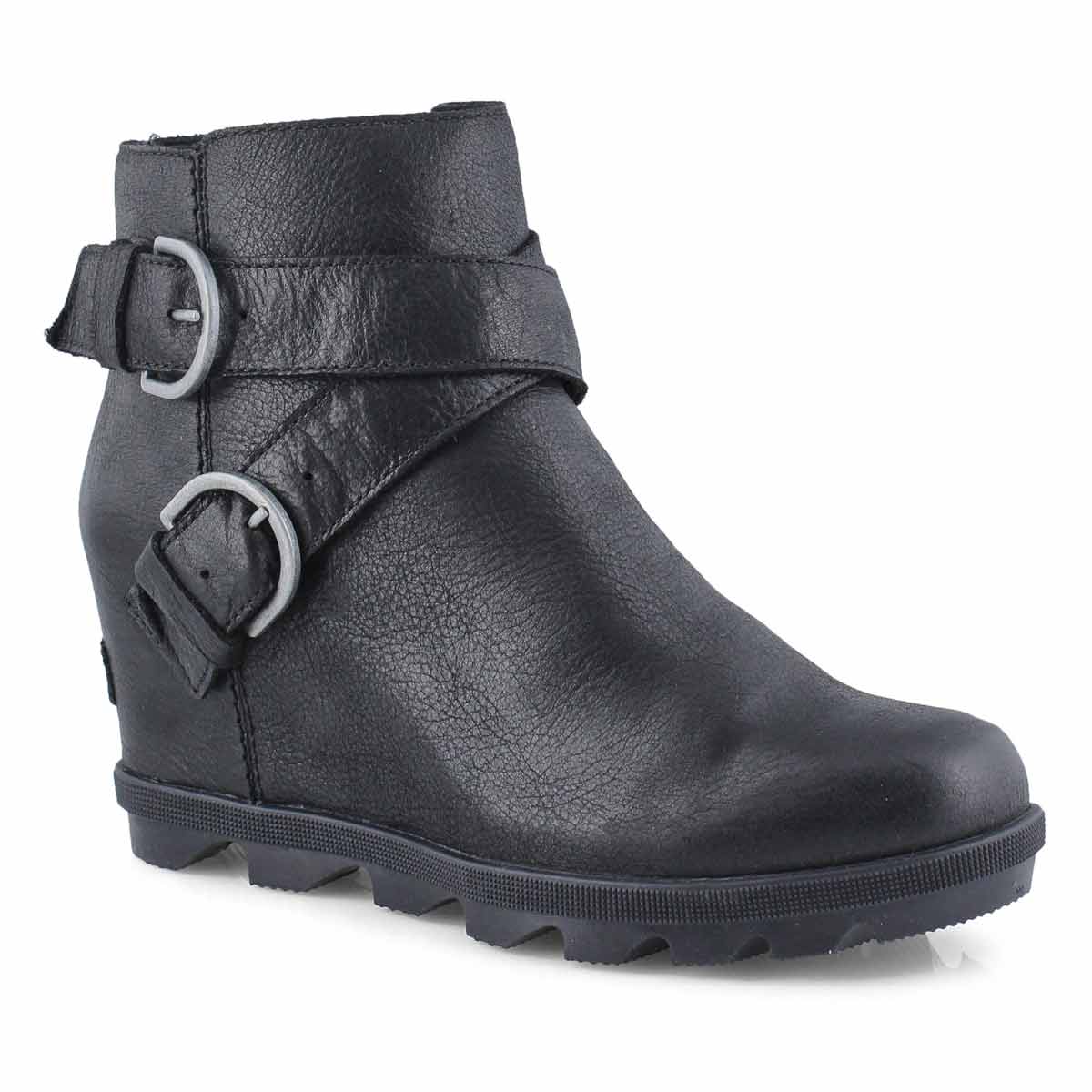Lds JOA Wedge II Buckle black wtpf boot