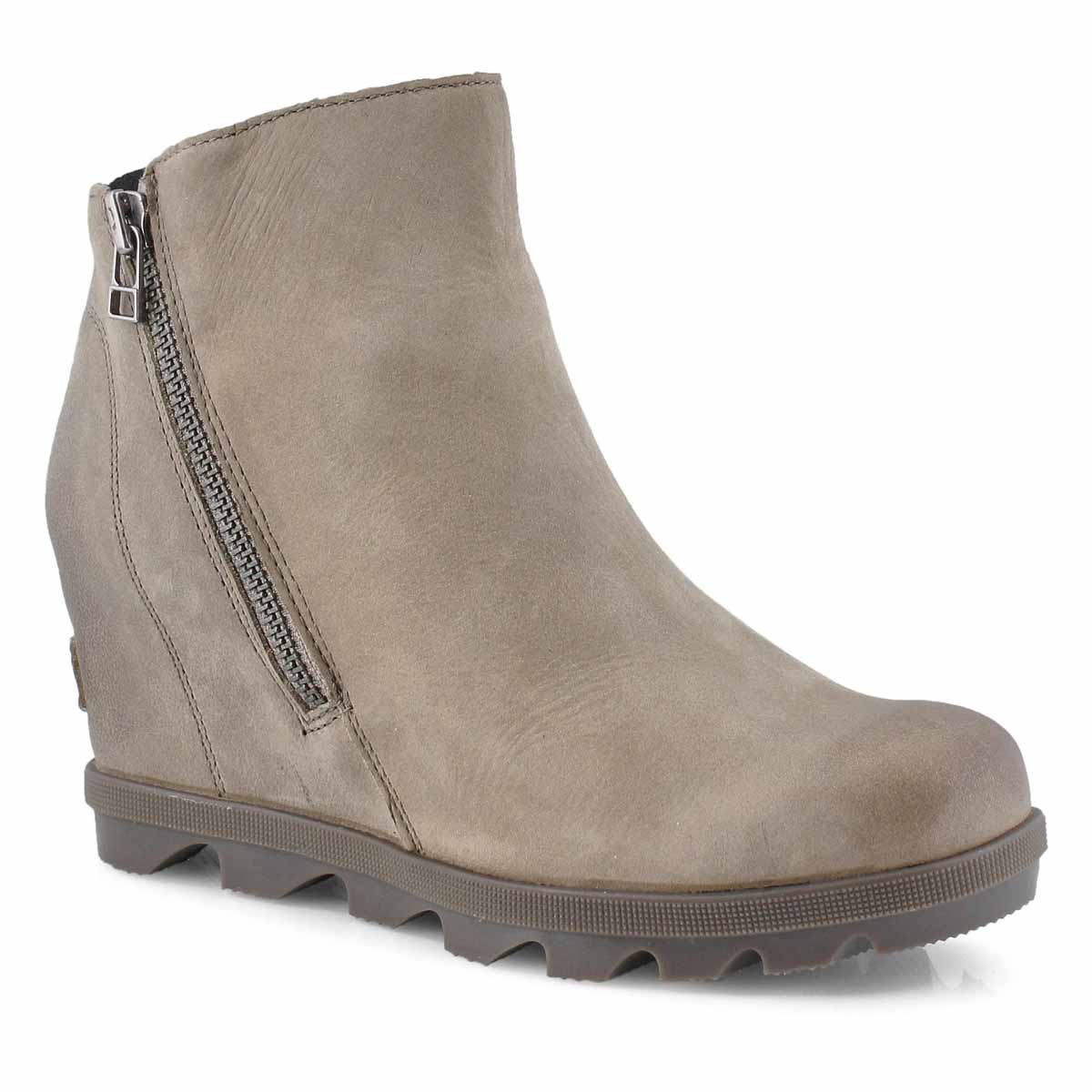 Lds JOA Wedge II Zip ash brown wtpf boot