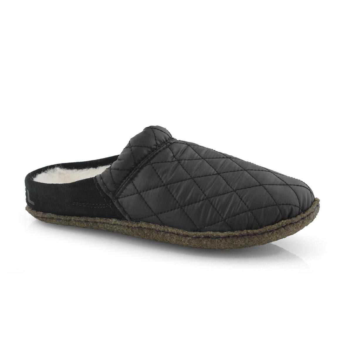 Lds Nakiska Scuff black slipper