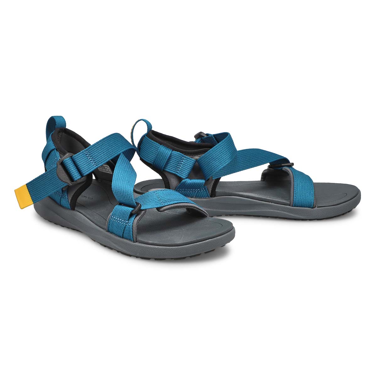 Columbia Men's Columbia Sport Sandal Grey/Blu SoftMoc USA