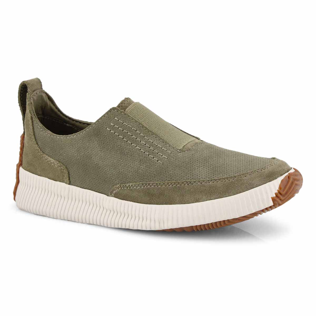 Lds Out N About Plus Slip sage sneaker