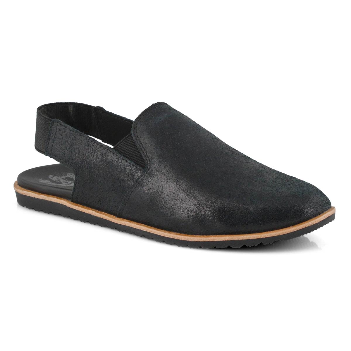 Lds Ella Slingback black casual sandal