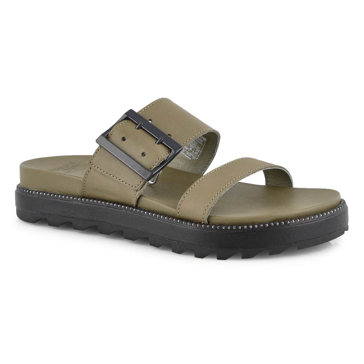 Lds Roaming Buckle Slide sage sandal