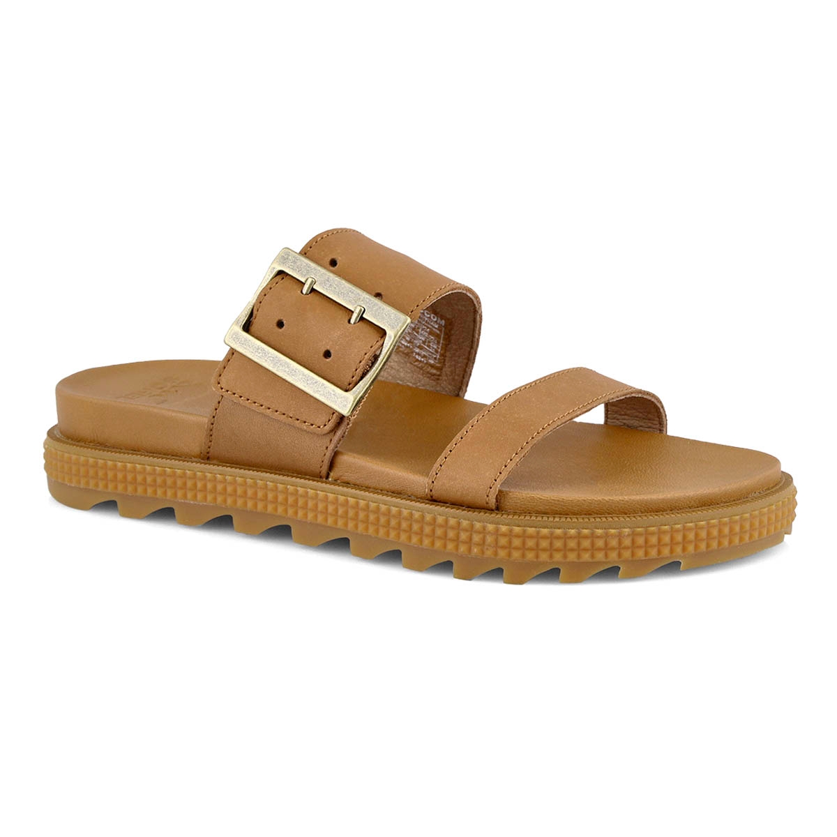 Lds Roaming Criss-Cross Slide brn sndl