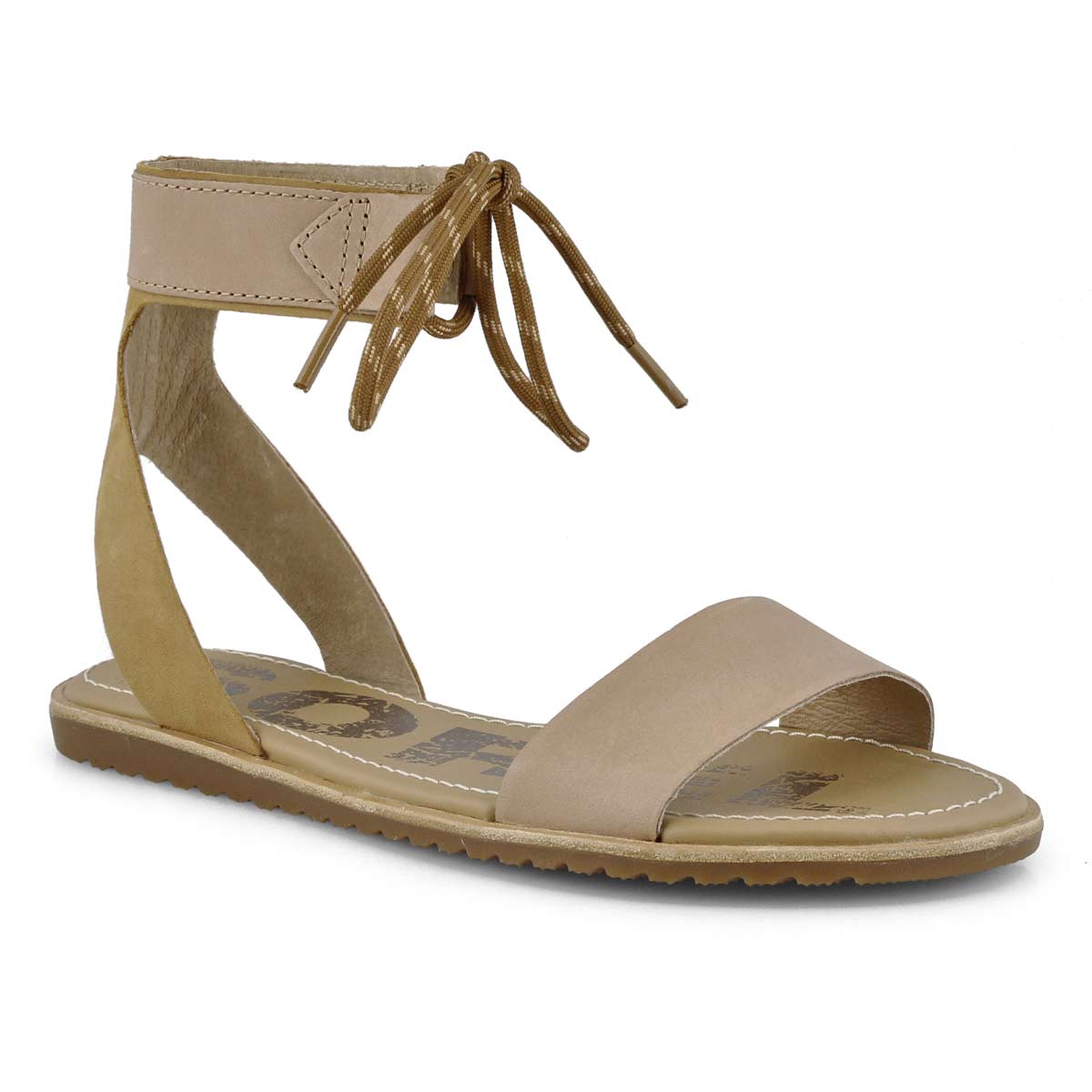 Sandale, Ella Ankle, beige, femmes
