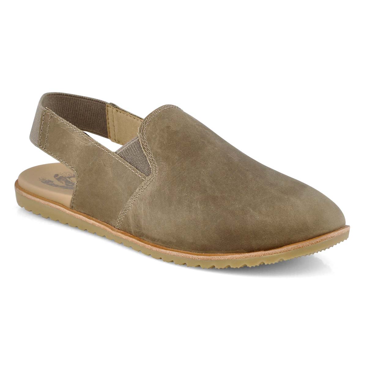 Lds Ella Slingback ash brn casual shoe