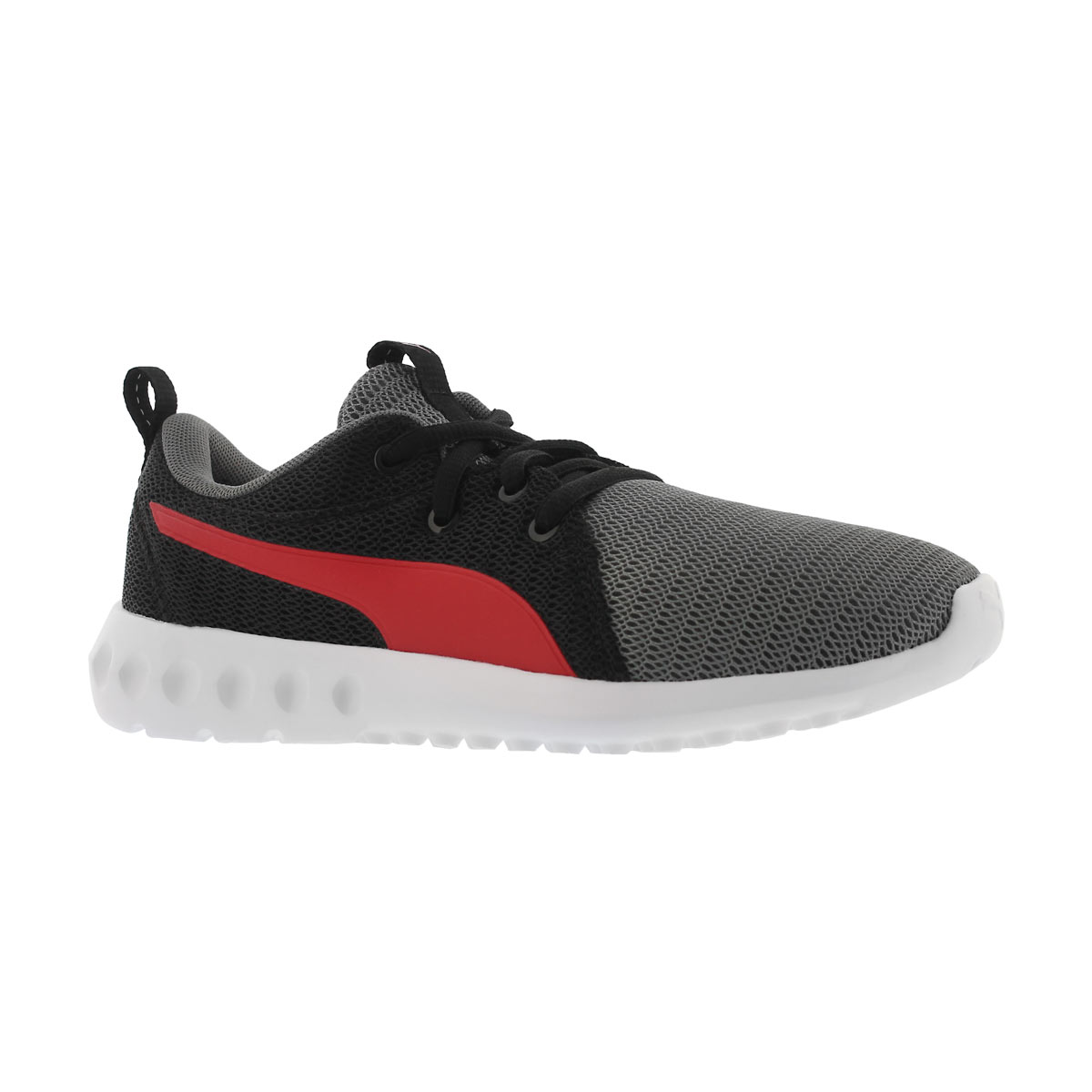 Bys Carson 2 Jr grey/red lace up sneaker