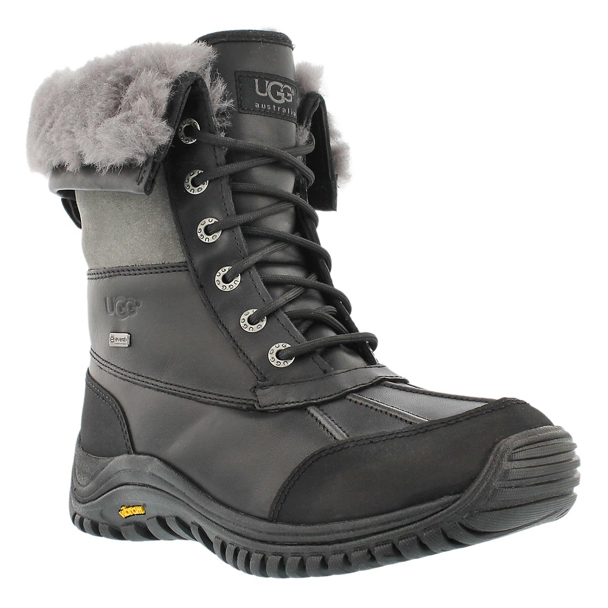 Lds Adirondack II blk/gry winter boot