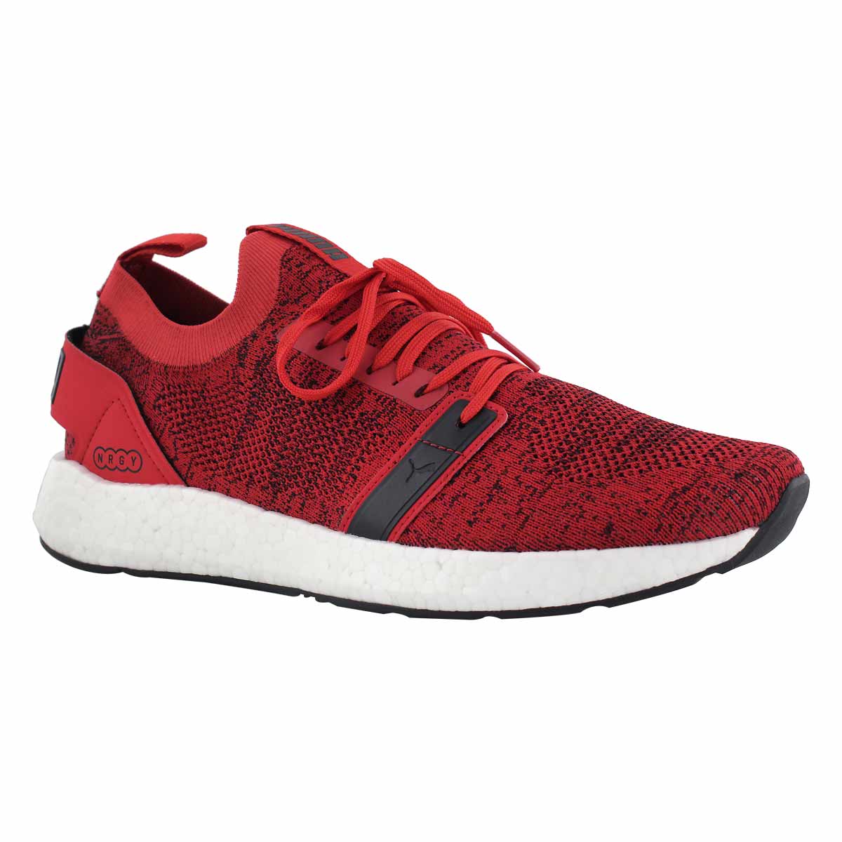 Mns NRGY Neko red/wht slip on sneaker