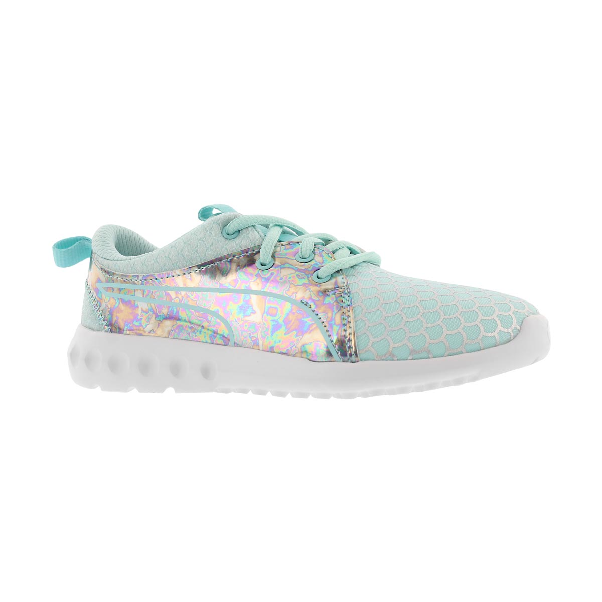 Grls Carson 2 Mermaid blu/slvr sneaker