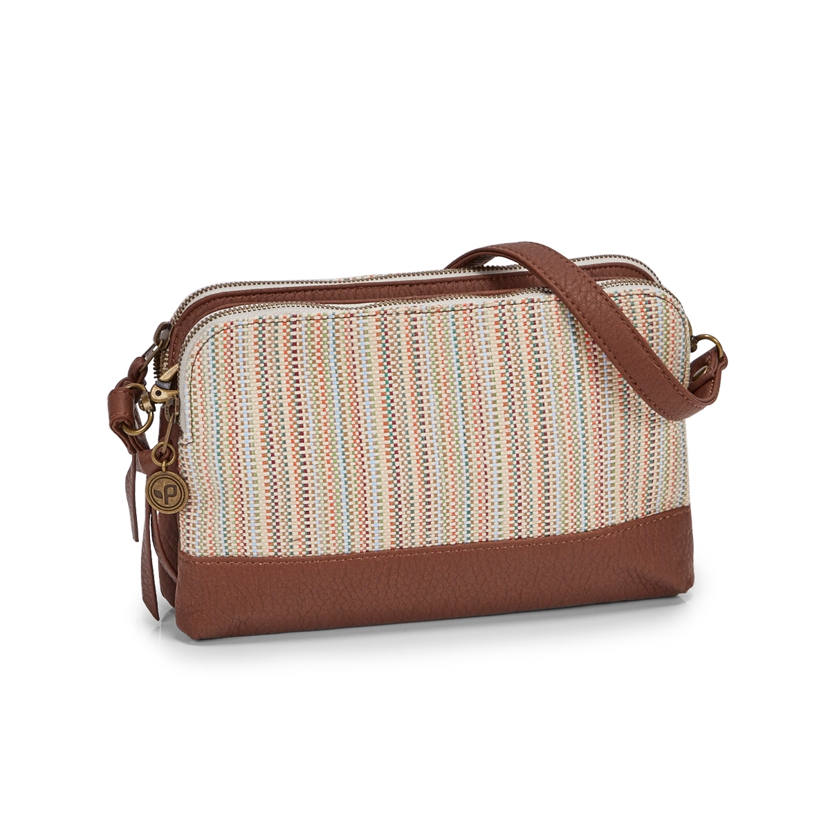 Women's HANDS OFF sugarcane cross body bag