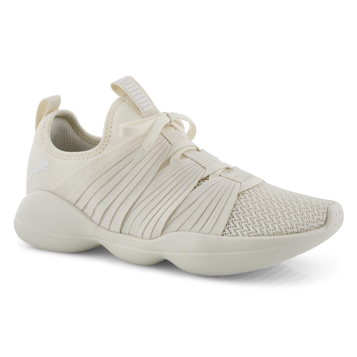 Lds Flourish white slip on sneaker