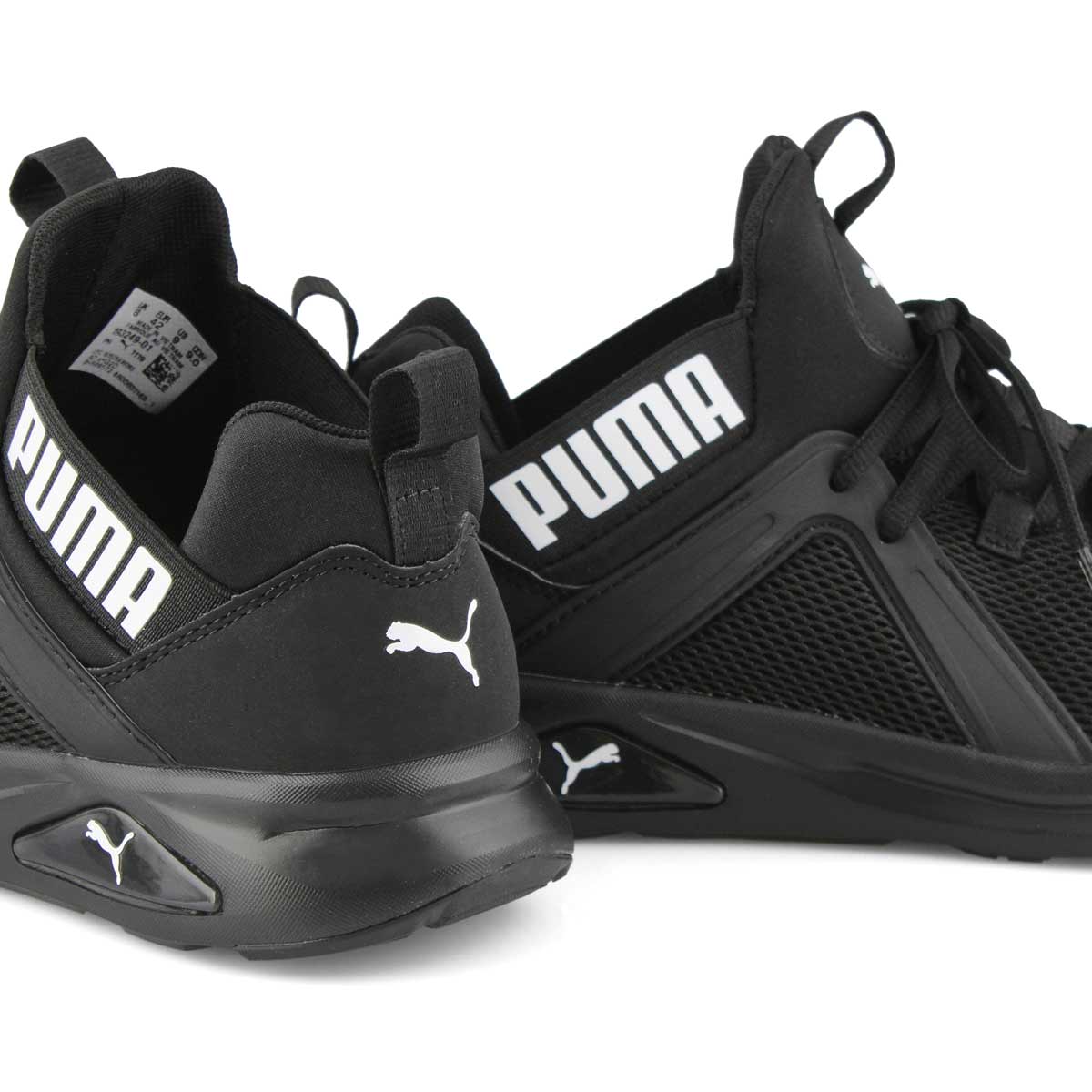 puma enzo red and black