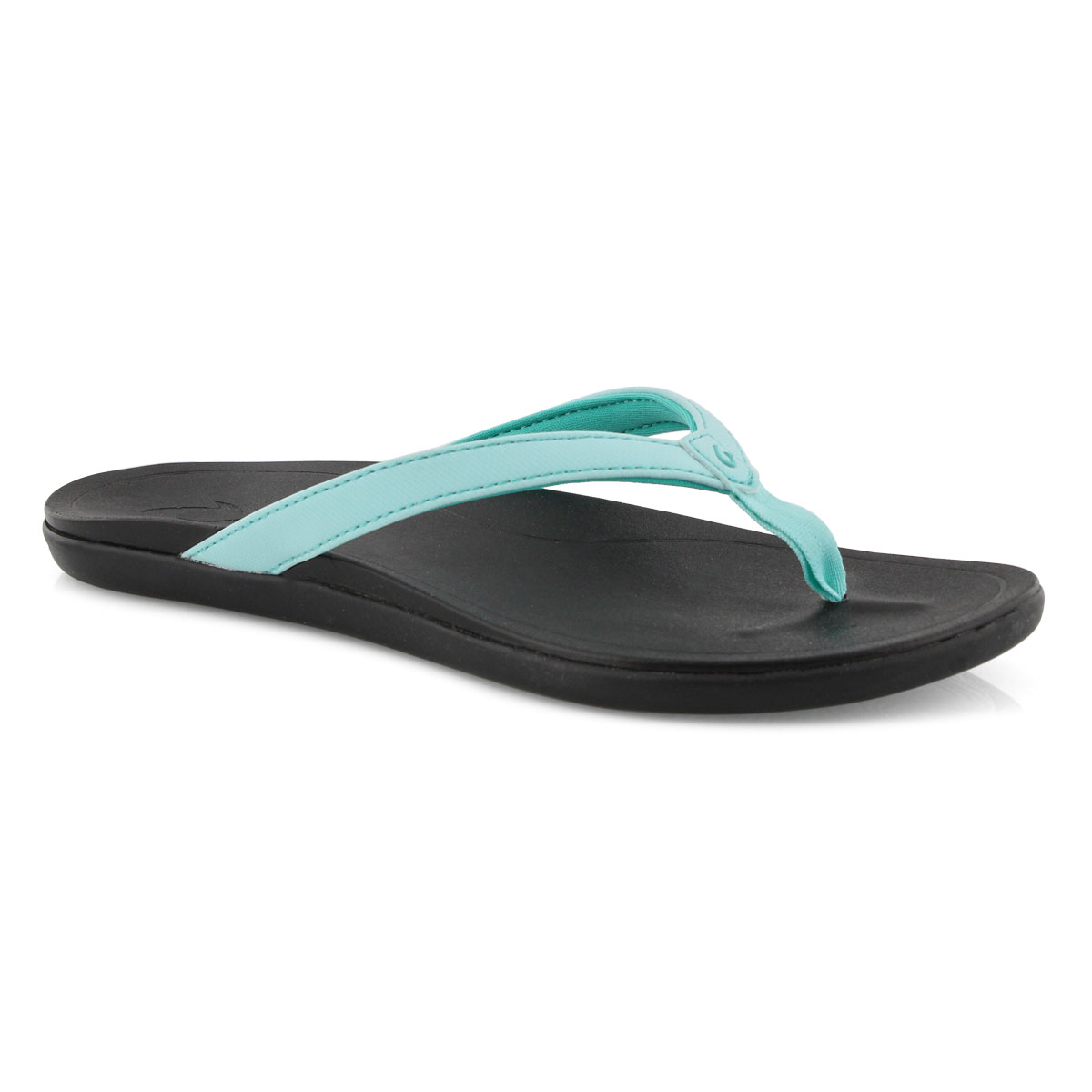 Lds Ho'Opio lagoon/blk thong sandal