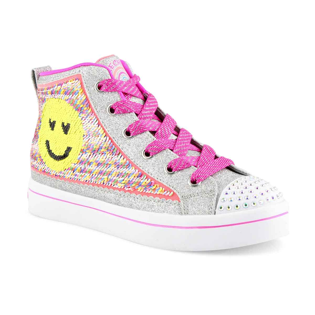 Grls Twi-Lites 2.0 multi hi top sneaker