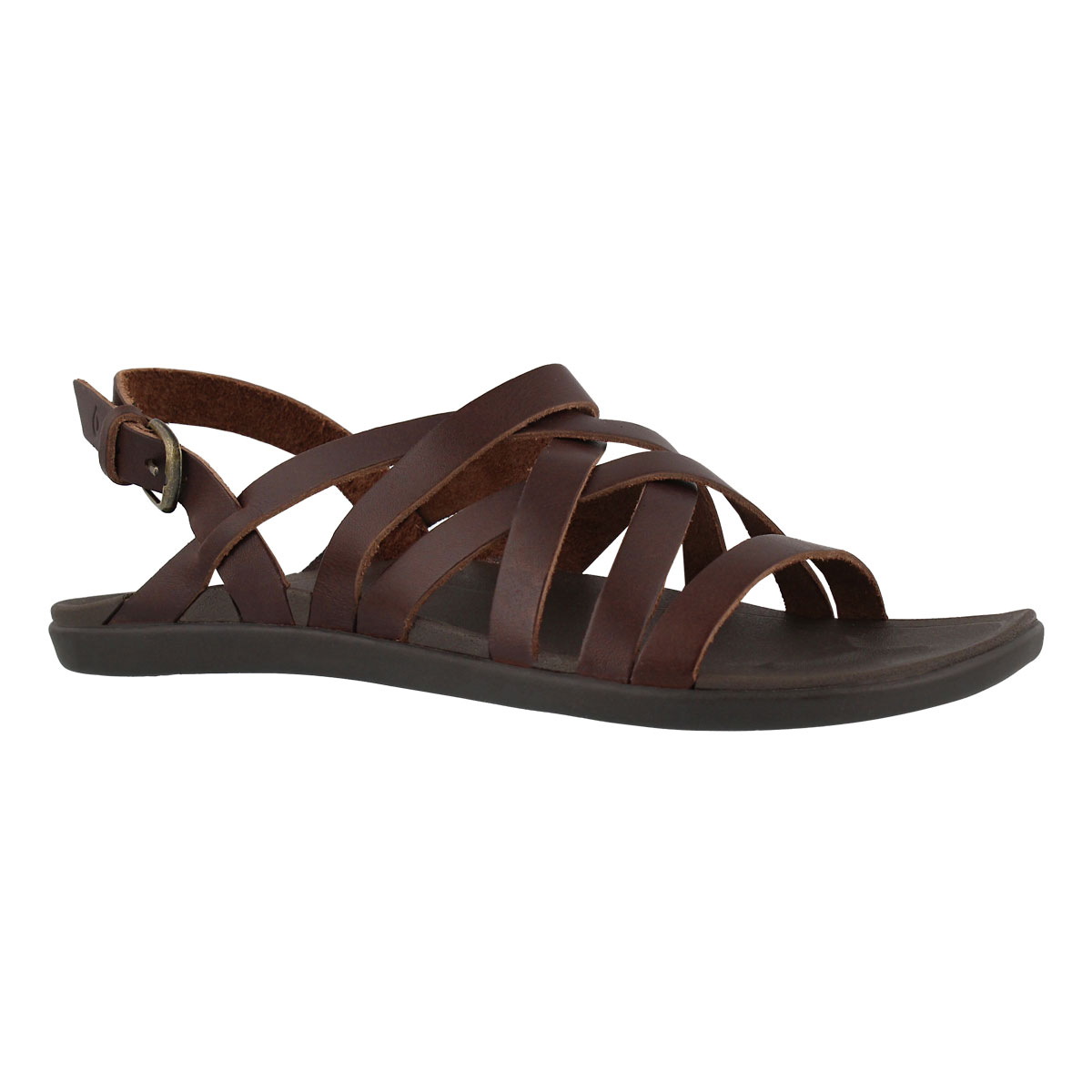 Women's AWEAWE dark java casual sandals