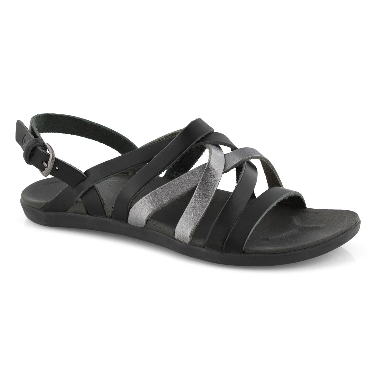 Lds 'Awe'Awe shadow/pwtr casual sandal