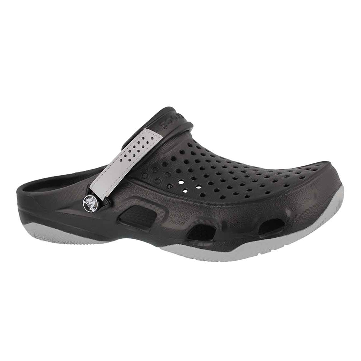 Men's SWIFTWATER DECK black/lght grey clogs