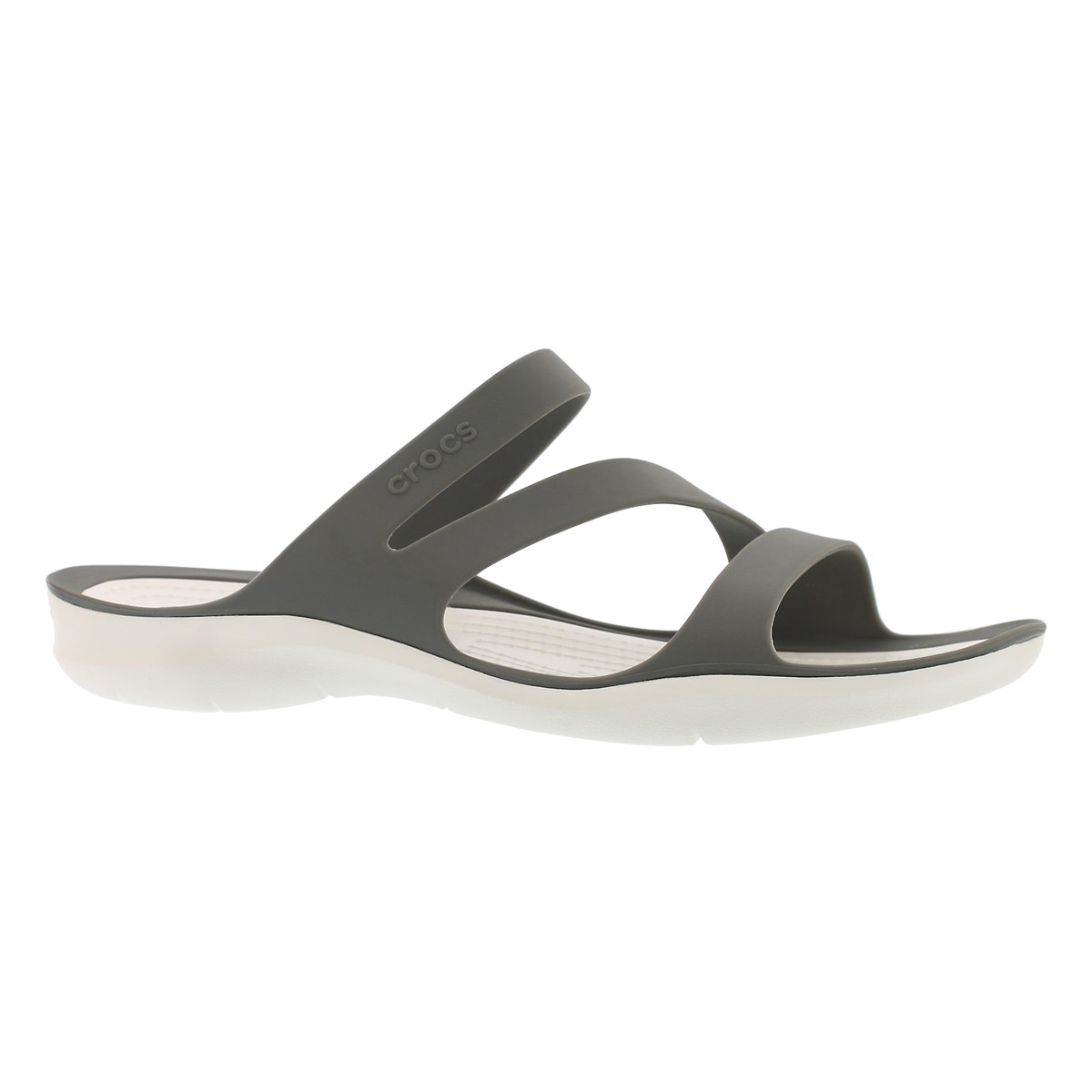 Lds Swiftwater smoke/white slide sandal