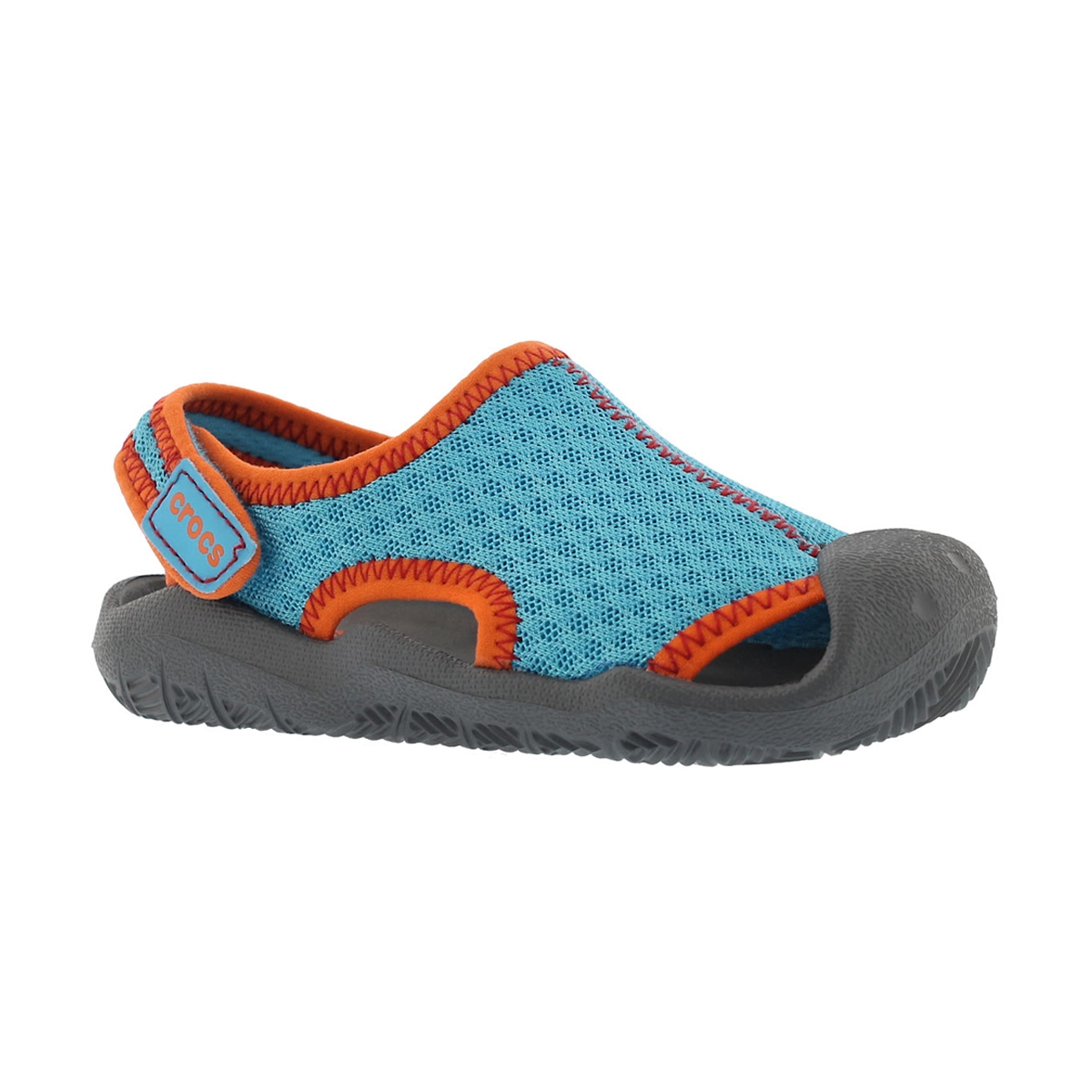 Kids' SWIFTWATER blue/grey casual sandals