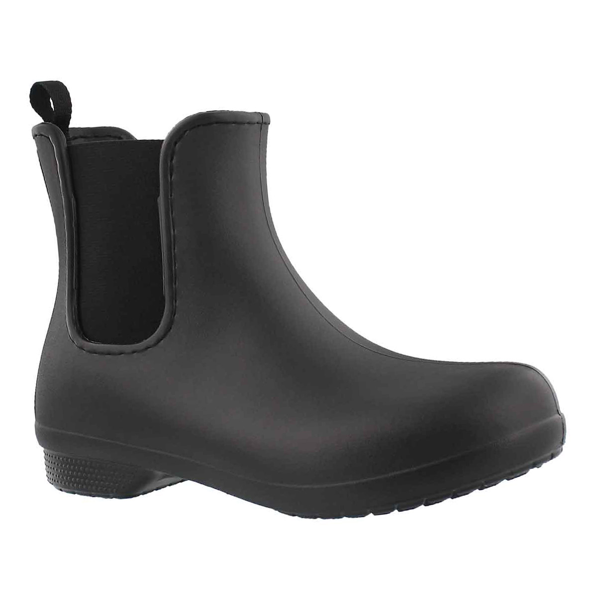 Lds Freesail black chelsea rainboot