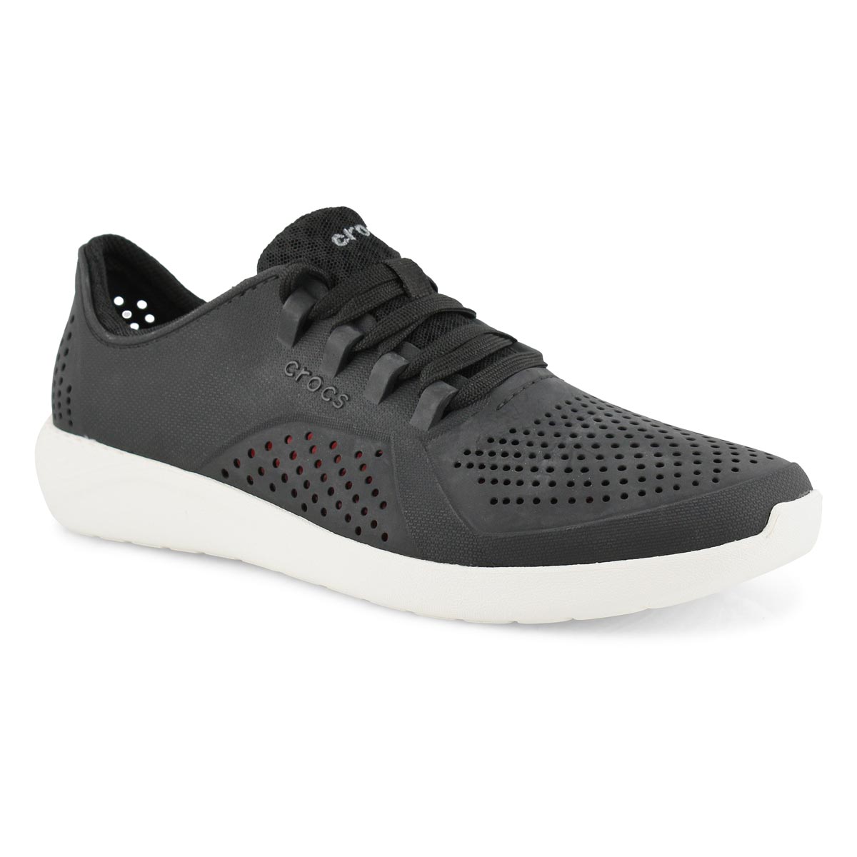 Mns LideRide Pacer blk/wht lace up snkr
