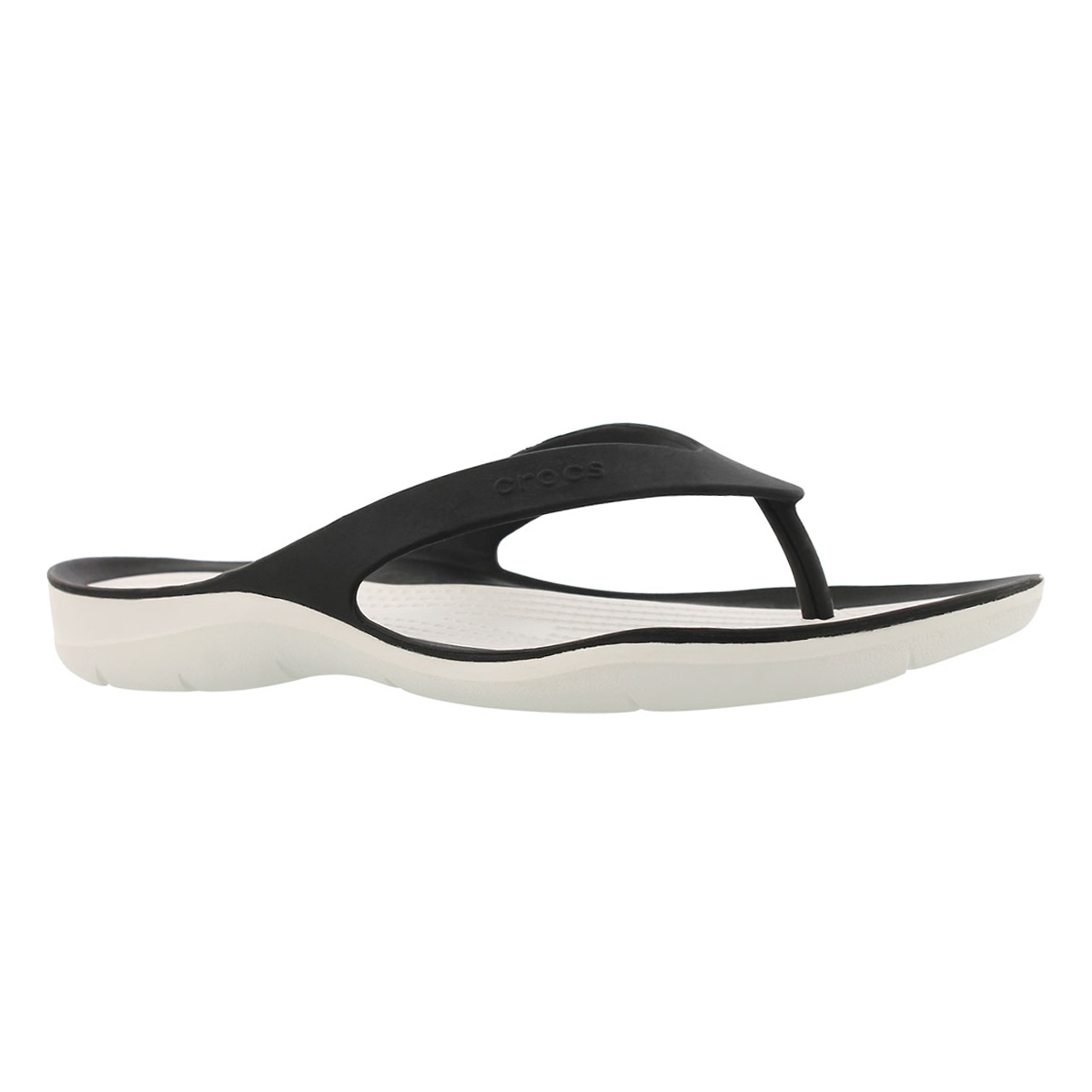 Lds Swiftwater Flip blk/wht thong sndl
