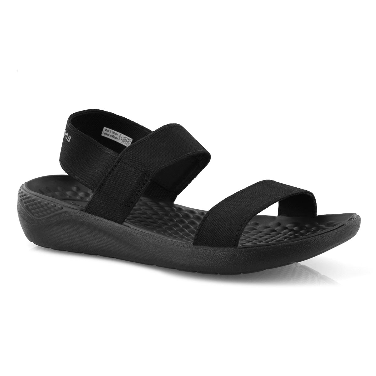 Lds LiteRide blk/blk casual sandal