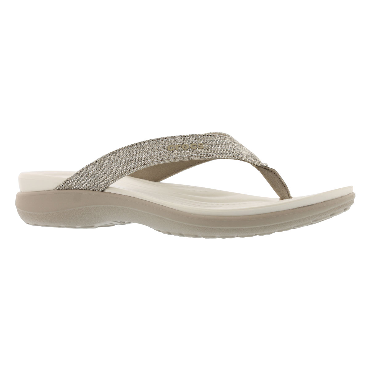 Women's CAPRI V SHIMMER cobblestone sandals