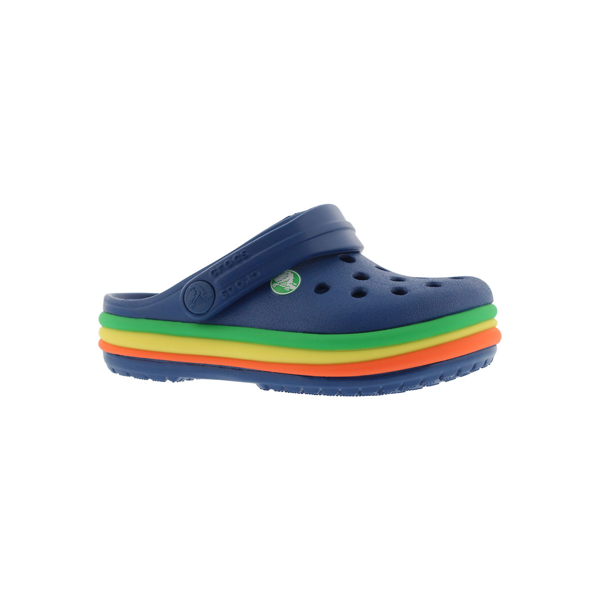 Infs CB Rainbow Band blue jean EVA clog