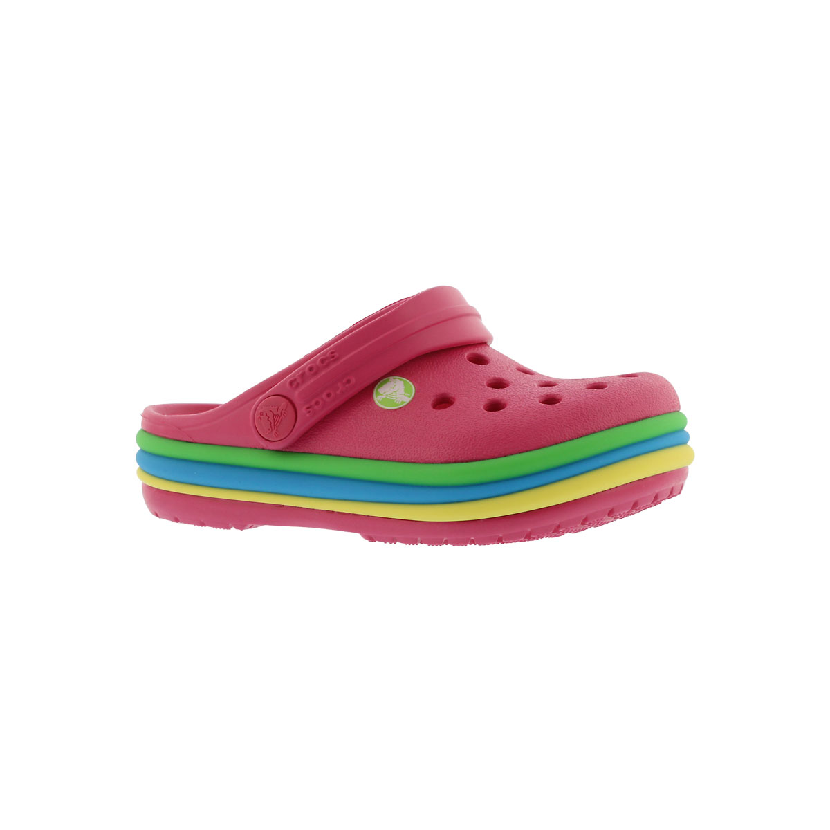 Infs-g CB Rainbow Band pink EVA clog
