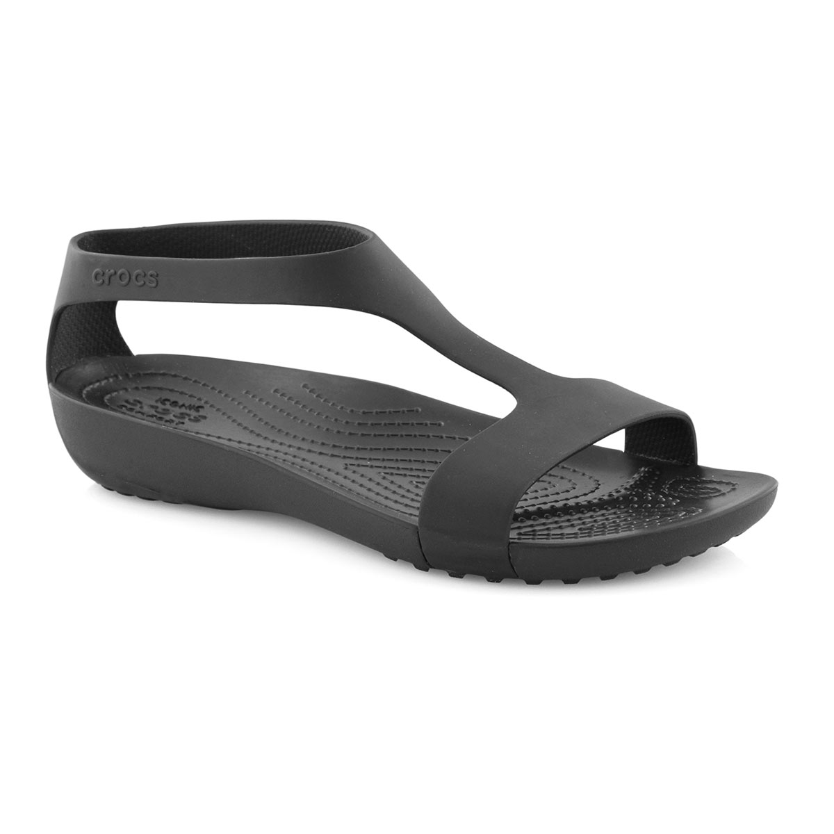 Lds Serena blk/blk casual sandal