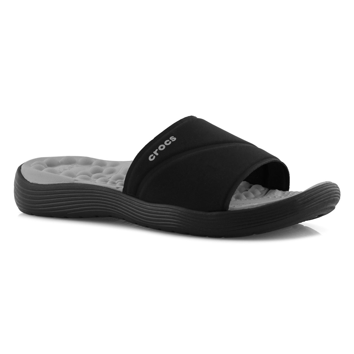 Lds Reviva black slide sandal