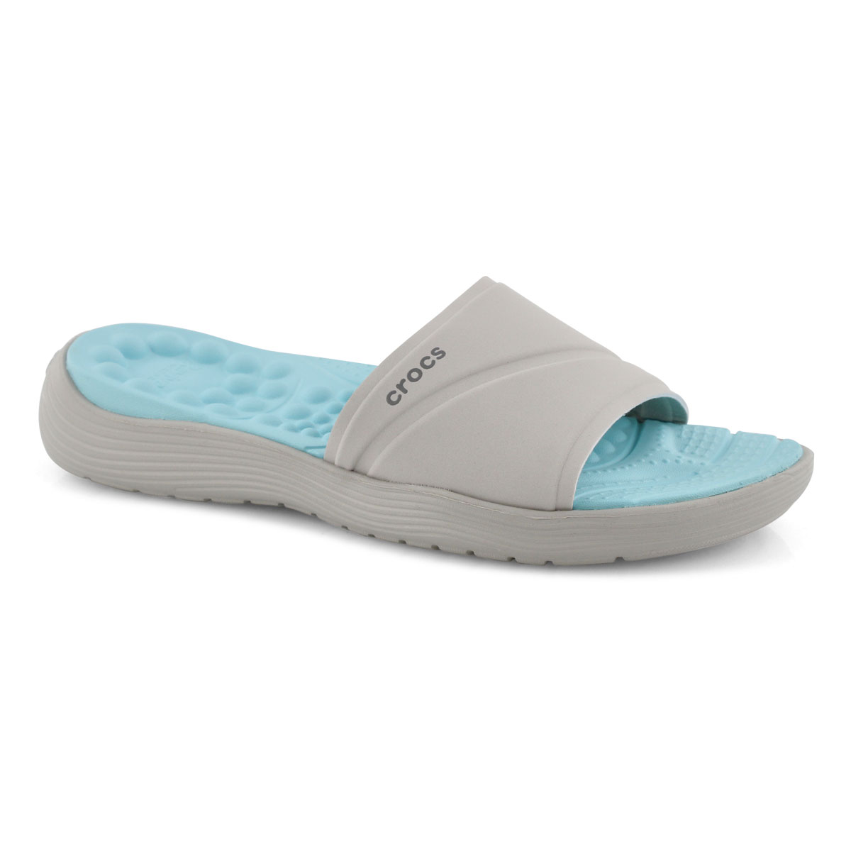 Lds Reviva white slide sandal