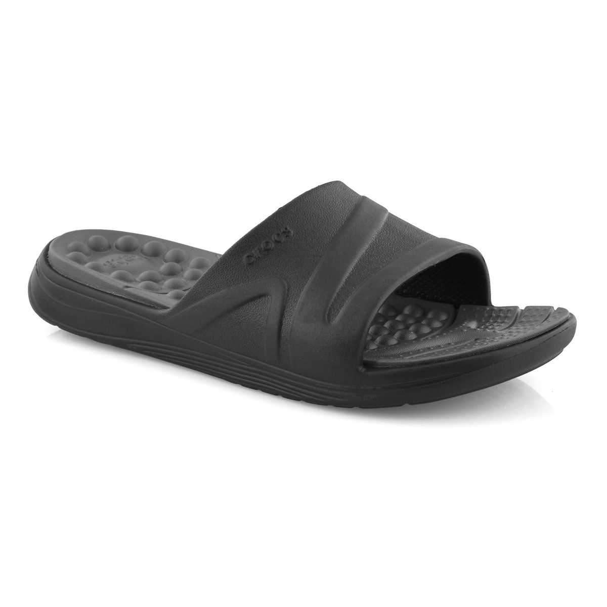 Mns Reviva blk/slate slide sandal