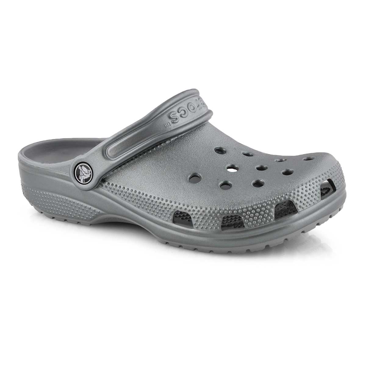 Lds Classic Metallic gunmtl EVA clog