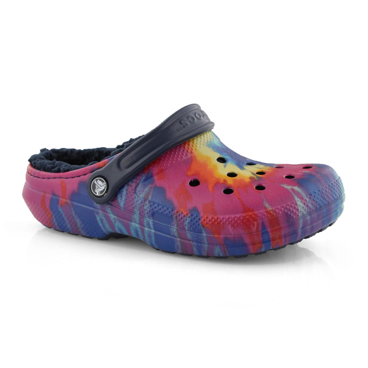 Lds Classic Lined Tie Dye multi clog