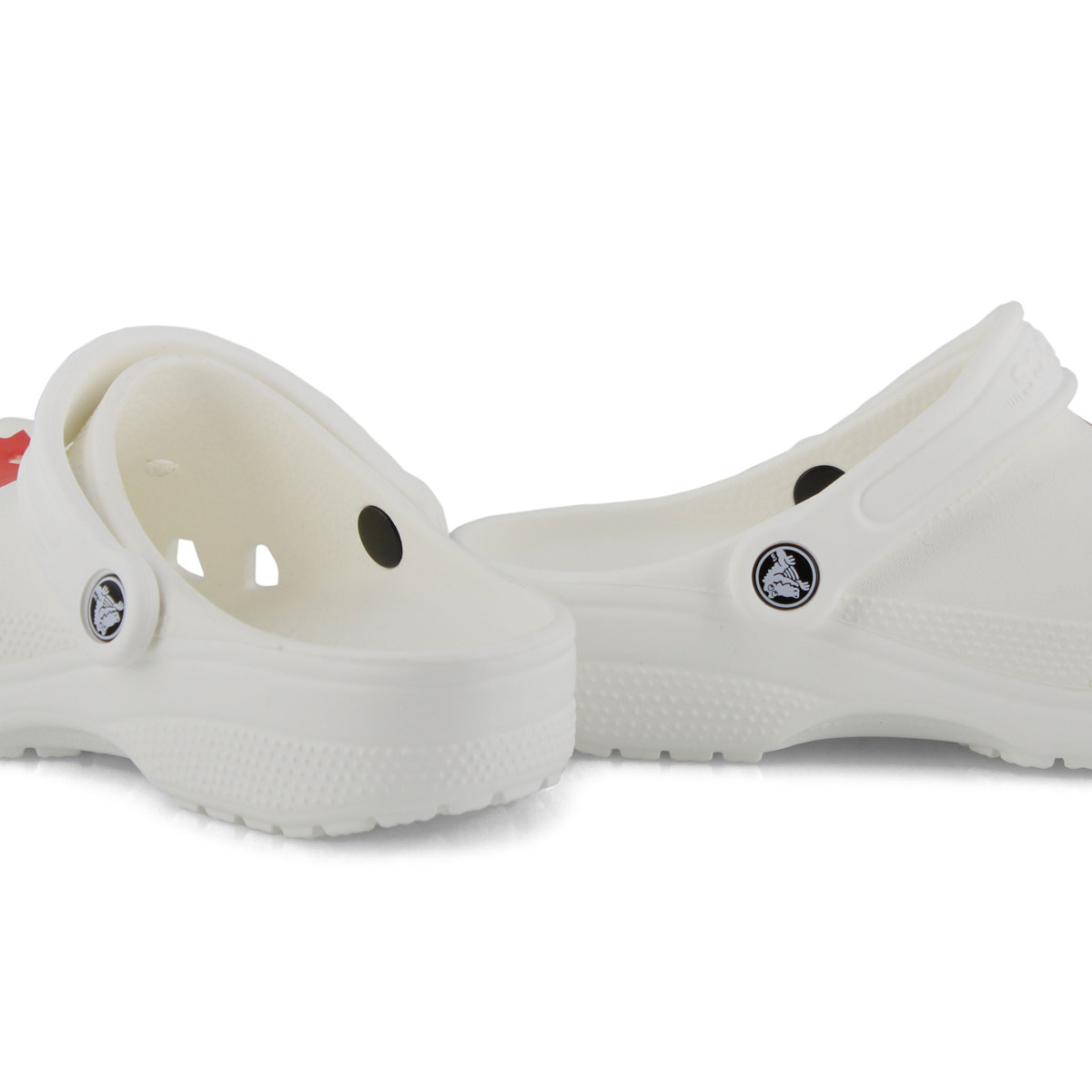 Crocs Women's Classic Canadian Clog Red/ Wh