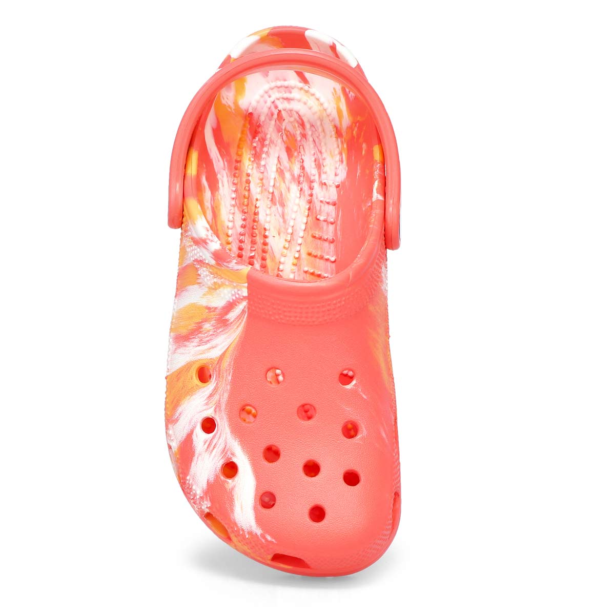 women's crocs classic marbled clog