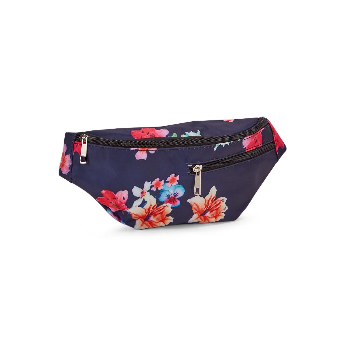 Lds navy/multi fanny pack