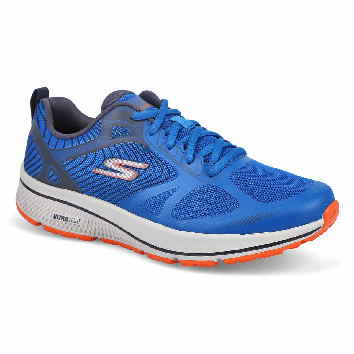 Skechers Men's Go Run Running Shoes - Blue/ O | SoftMoc.com