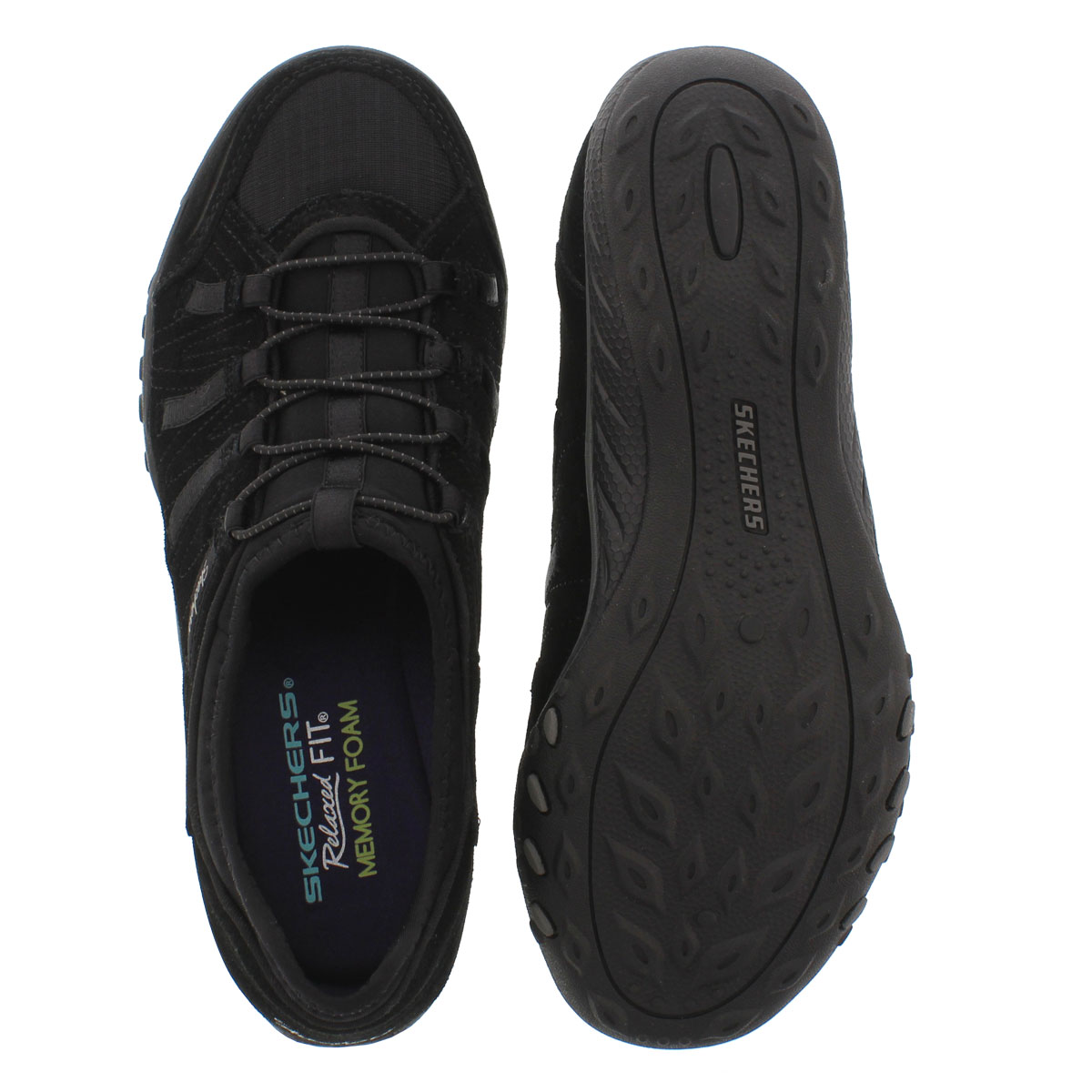 Lds Breathe-Easy- Big Bucks blk slip on