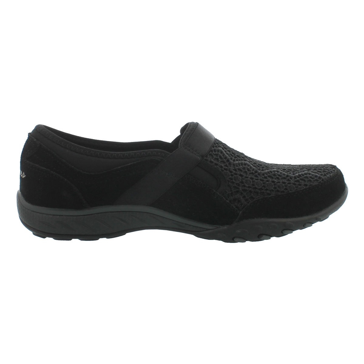 Lds Breathe-Easy Our Song blk slip on