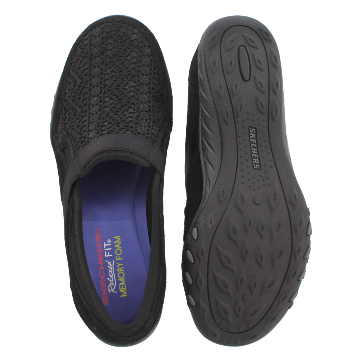 Lds Breathe-Easy Our Song blk slip on