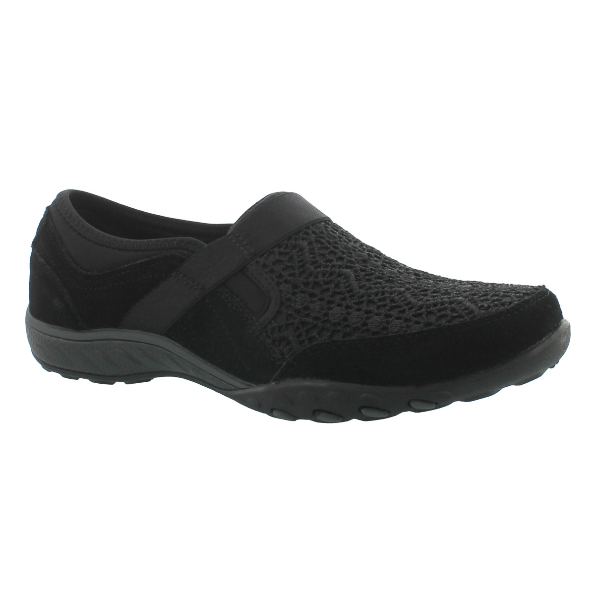 Lds Breathe-Easy Our Song blk slip on