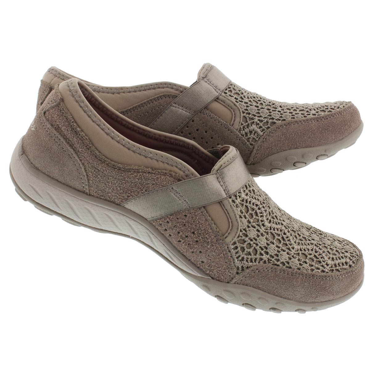 Lds Breathe-Easy Our Song taupe slip on